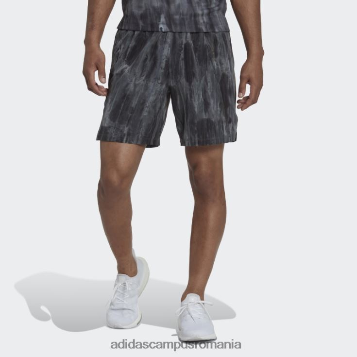 adidas campus romania pantaloni scurți pentru antrenament spray colorant negru bărbați gri inchis J266N27291