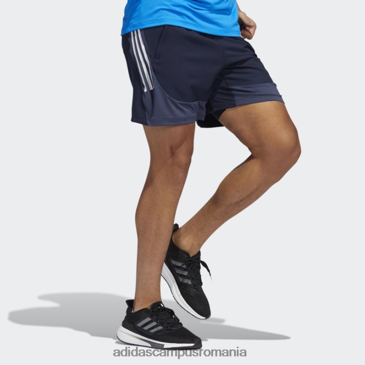 adidas campus romania pantaloni scurți subțiri aeroready cu 3 dungi adidas bărbați cerneală J266N214844