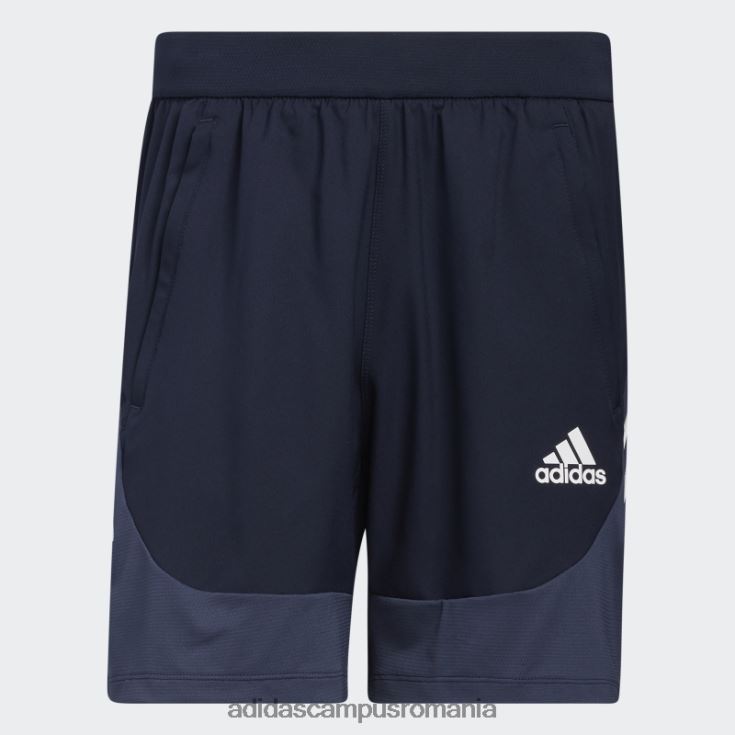 adidas campus romania pantaloni scurți subțiri aeroready cu 3 dungi adidas bărbați cerneală J266N214844