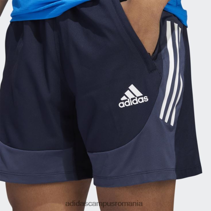 adidas campus romania pantaloni scurți subțiri aeroready cu 3 dungi adidas bărbați cerneală J266N214844