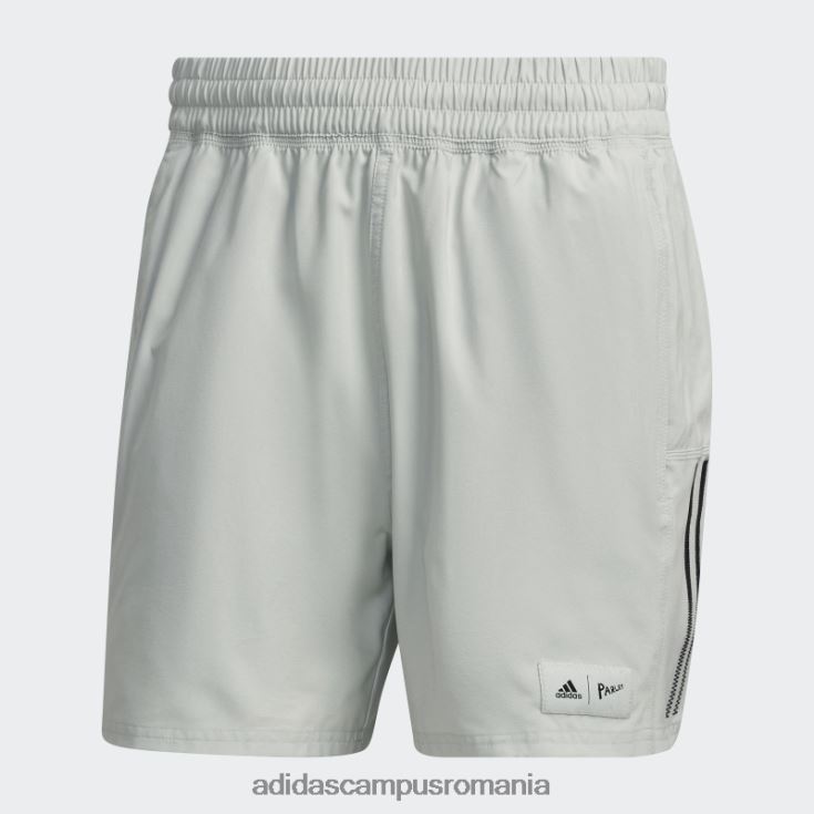 adidas campus romania parley alerga pentru oceane pantaloni scurți verde bărbați verde J266N27345