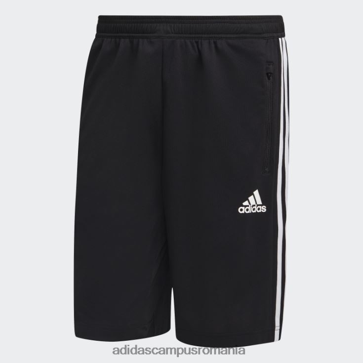 adidas campus romania proiectat 2 mișcare 3 dungi pantaloni scurți primeblue fashion negru bărbați alb negru J266N26865