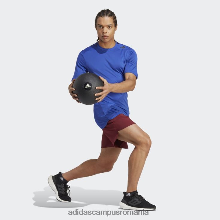 adidas campus romania proiectat 4 antrenament heat.rdy hiit tricou de antrenament albastru bărbați albastru J266N214167