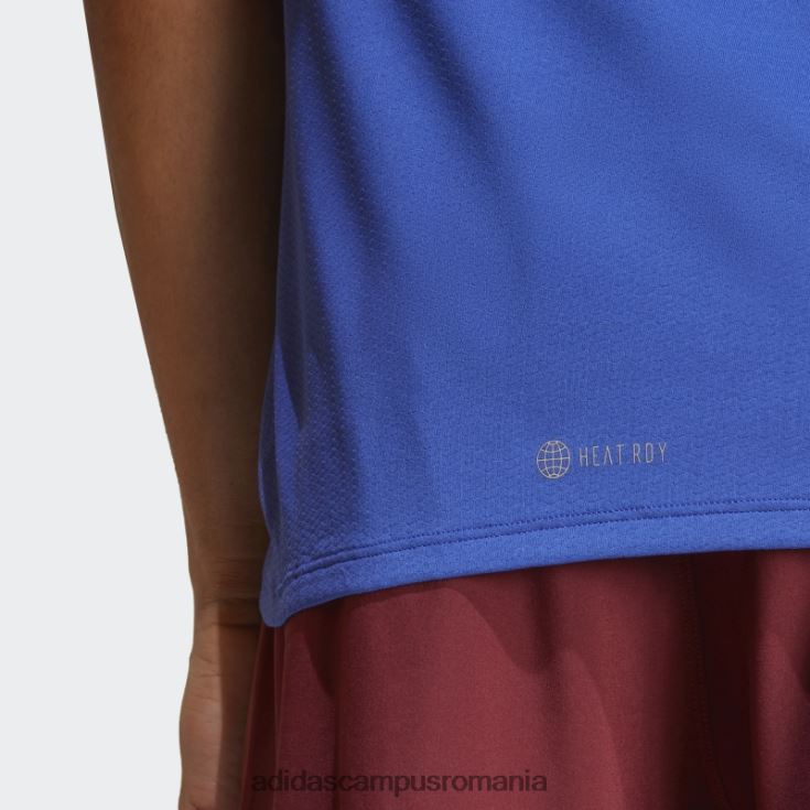 adidas campus romania proiectat 4 antrenament heat.rdy hiit tricou de antrenament albastru bărbați albastru J266N214167