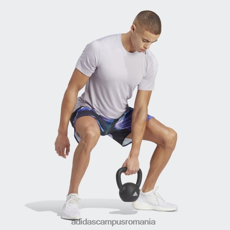 adidas campus romania proiectat 4 training heat.rdy hiit tricou de antrenament zori argintii bărbați zori argintii J266N214101