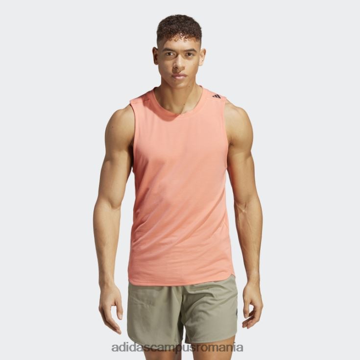 adidas campus romania proiectat pentru antrenament, maiou de antrenament coral bărbați coral J266N26194