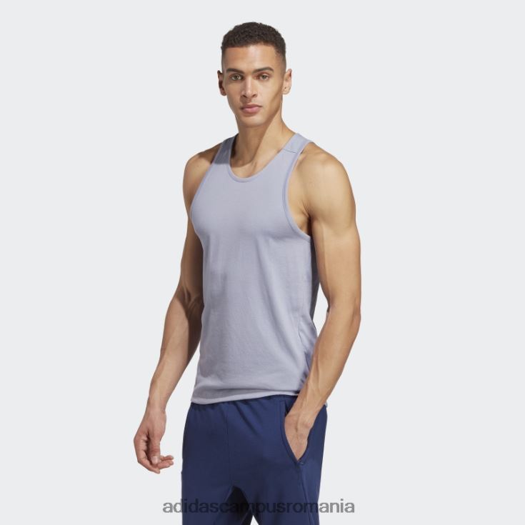 adidas campus romania top de antrenament cu bază de yoga violet argintiu adidas bărbați violet argintiu/carbon J266N25397