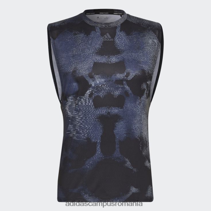 adidas campus romania top de antrenament cu imprimeu hiit multicolor adidas bărbați multicolor/negru J266N27290
