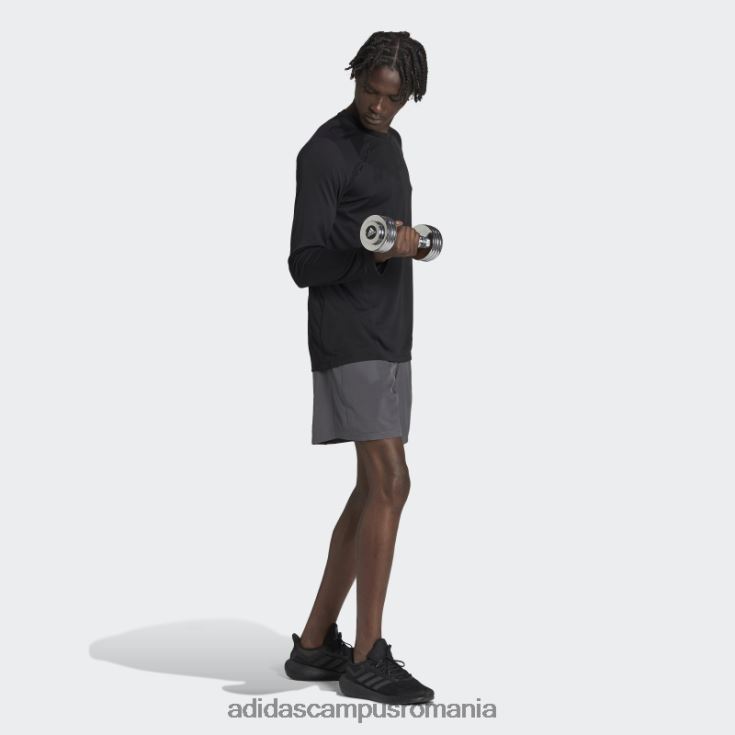 adidas campus romania top negru cu mâneci lungi de antrenament best of adi bărbați negru J266N214069