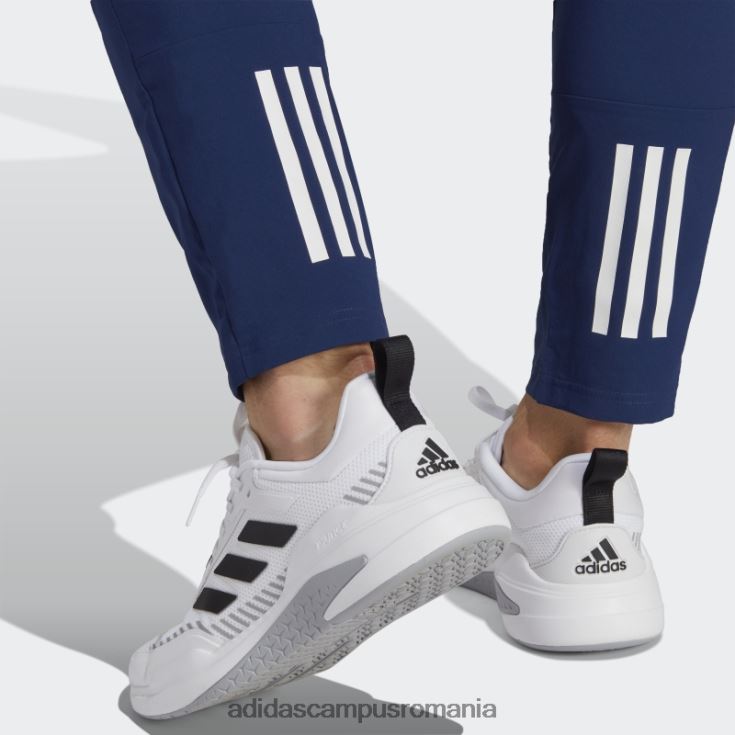 adidas campus romania train essentials pantaloni de antrenament sezonier albastru închis bărbați albastru închis/alb J266N26188