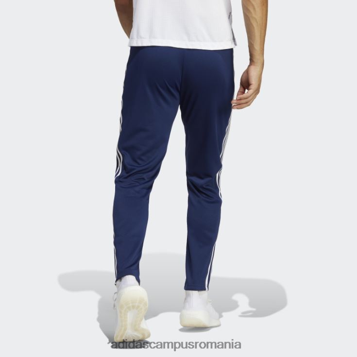 adidas campus romania train essentials pantaloni de jogging de antrenament cu 3 dungi albastru închis bărbați albastru închis/alb J266N213094
