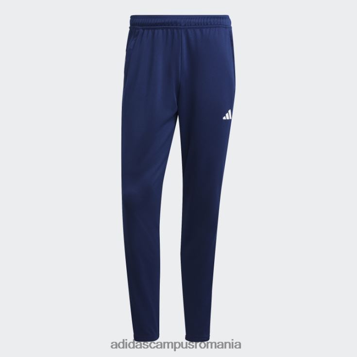 adidas campus romania train essentials pantaloni de jogging de antrenament cu 3 dungi albastru închis bărbați albastru închis/alb J266N213094