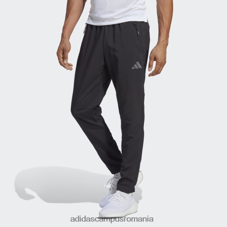 adidas campus romania train essentials pantaloni sezonieri de antrenament negri adidas bărbați gri inchis J266N25826