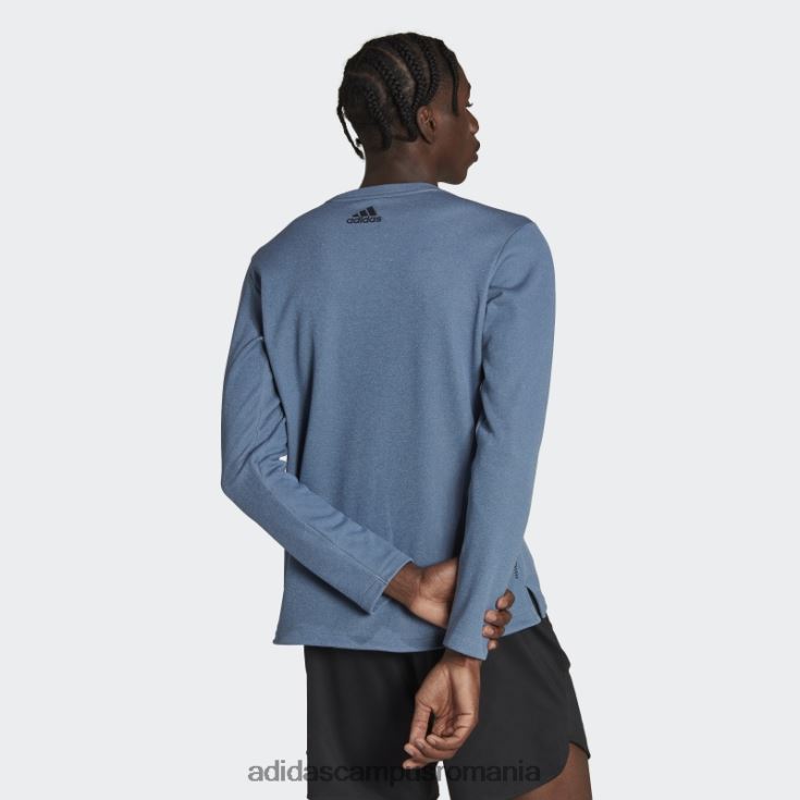 adidas campus romania tren de oțel icoane 3 bar logo hanorac echipaj de antrenament bărbați oţel J266N215274