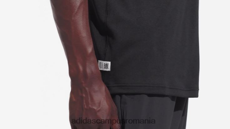 adidas campus romania tren esențiale făcut pentru a fi refăcut tricou de antrenament negru bărbați negru J266N214012