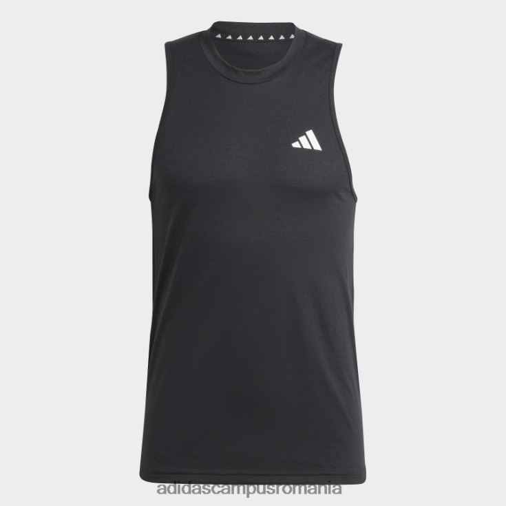 adidas campus romania tren esențiale feelready trening maiou negru adidas bărbați alb negru J266N213428