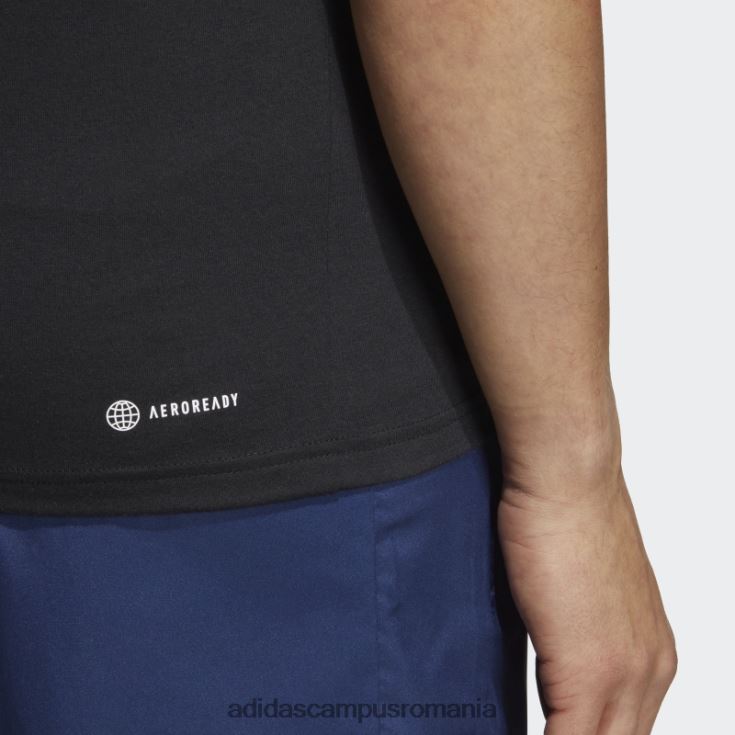 adidas campus romania tren essentials feelready training tricou fără mâneci negru bărbați alb negru J266N25269