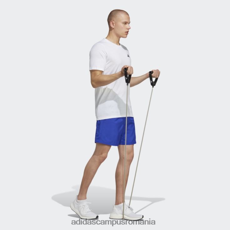 adidas campus romania tren essentials feelready tricou de antrenament alb bărbați alb negru J266N25318