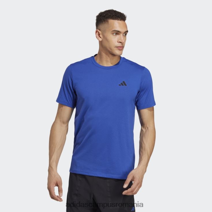 adidas campus romania tren essentials feelready tricou de antrenament albastru bărbați albastru/negru J266N26019