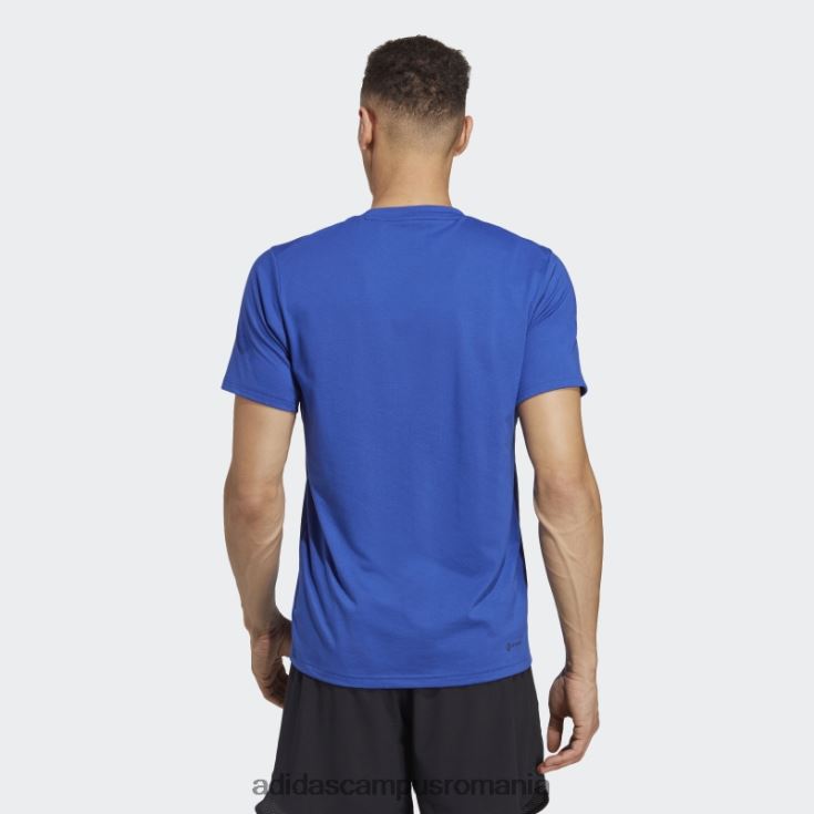adidas campus romania tren essentials feelready tricou de antrenament albastru bărbați albastru/negru J266N26019