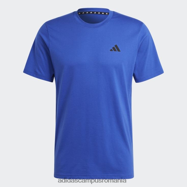 adidas campus romania tren essentials feelready tricou de antrenament albastru bărbați albastru/negru J266N26019