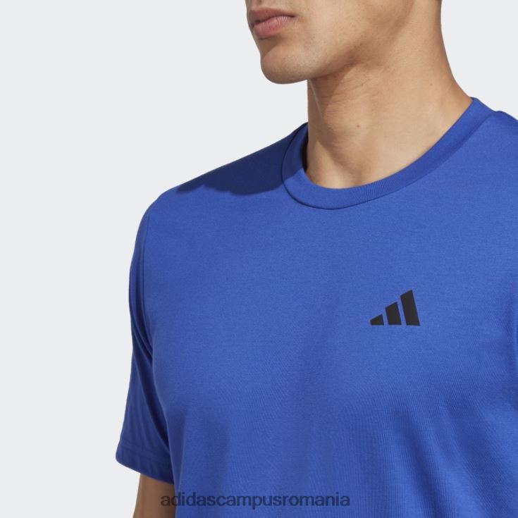 adidas campus romania tren essentials feelready tricou de antrenament albastru bărbați albastru/negru J266N26019