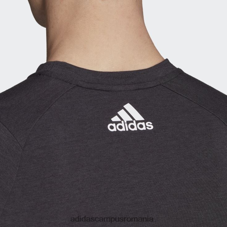 adidas campus romania tren icons 3-bar tricou de antrenament negru bărbați negru J266N27045
