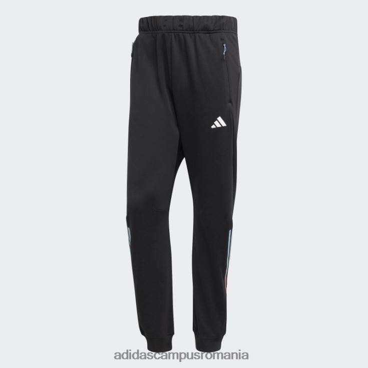 adidas campus romania tren icons pantaloni de antrenament cu 3 dungi negri adidas bărbați negru J266N23624