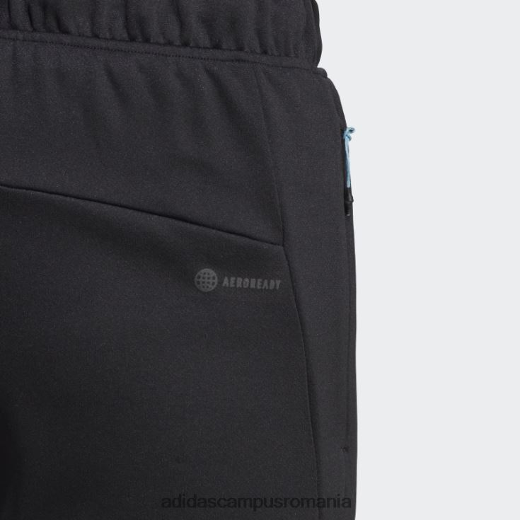 adidas campus romania tren icons pantaloni de antrenament cu 3 dungi negri bărbați negru J266N25144