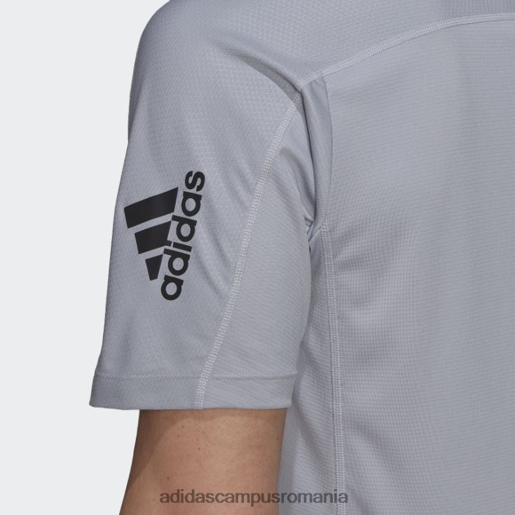 adidas campus romania tricou acoperit cu PU de antrenament argintiu bărbați argint J266N214828