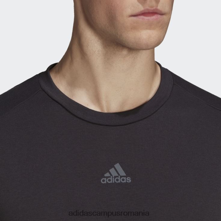adidas campus romania tricou aeroready yoga negru bărbați gri inchis J266N25083