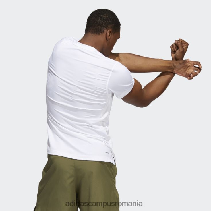 adidas campus romania tricou alb de aeromotion bărbați alb J266N27499
