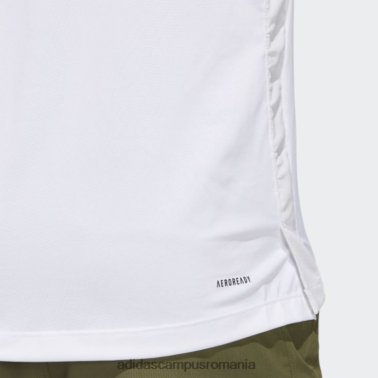 adidas campus romania tricou alb de aeromotion bărbați alb J266N27499