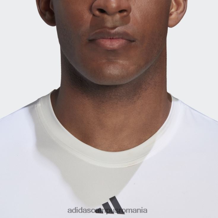 adidas campus romania tricou alb de antrenament techfit adidas bărbați alb J266N214001