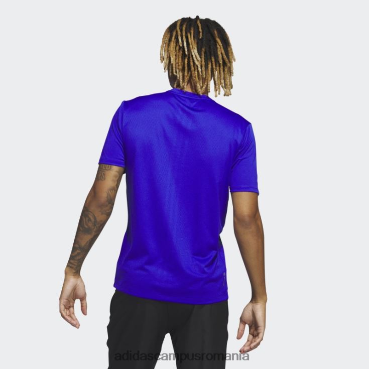 adidas campus romania tricou albastru de antrenament hiit engineered bărbați albastru J266N25158