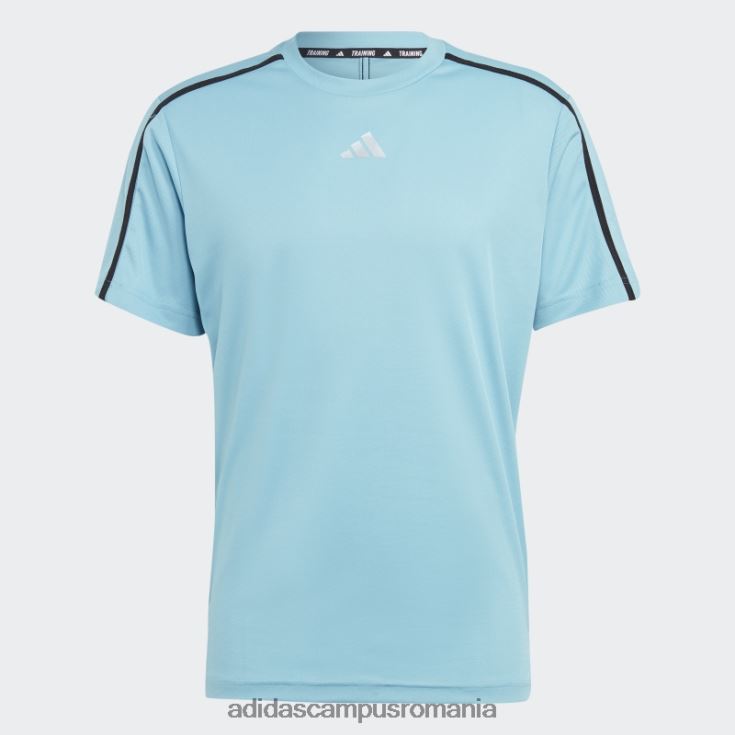 adidas campus romania tricou albastru de bază pentru antrenament bărbați albastru/negru/transparent J266N25525