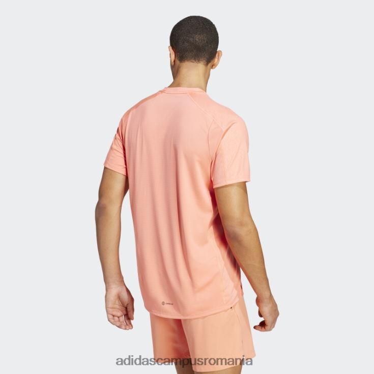 adidas campus romania tricou cu imprimeu pu antrenament coral adidas bărbați coral J266N25766