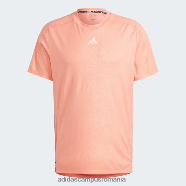 adidas campus romania tricou cu imprimeu pu antrenament coral adidas bărbați coral J266N25766