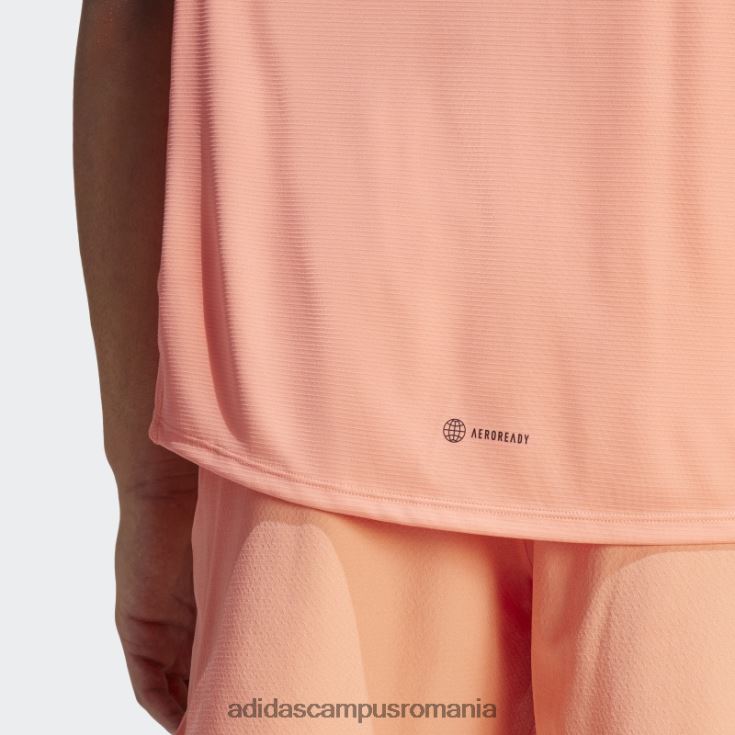 adidas campus romania tricou cu imprimeu pu antrenament coral adidas bărbați coral J266N25766