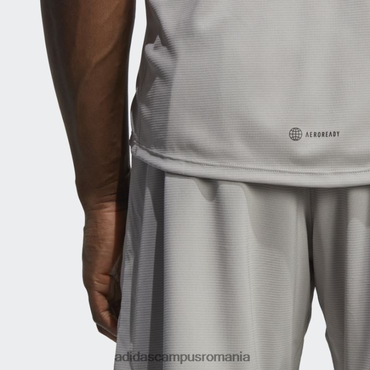 adidas campus romania tricou cu imprimeu pu antrenament mgh solid gri adidas bărbați mgh gri solid J266N25100
