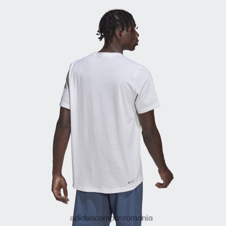 adidas campus romania tricou cu logo alb conceput pentru a muta bărbați alb J266N214608