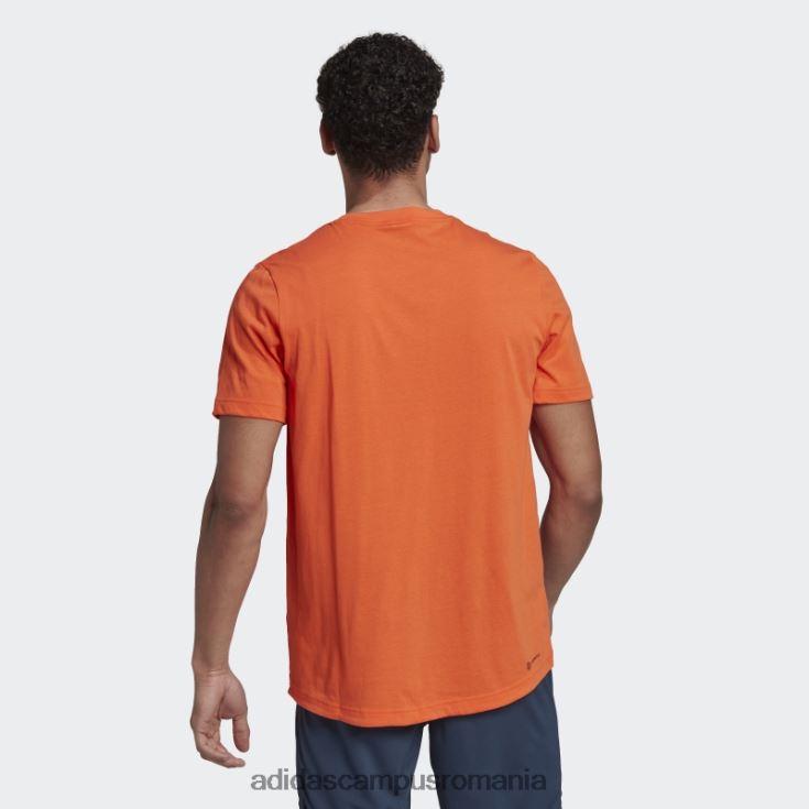 adidas campus romania tricou cu logo portocaliu conceput pentru a muta bărbați portocale J266N214615