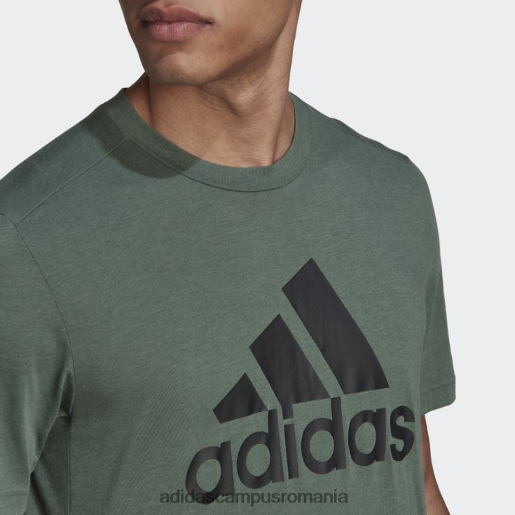 adidas campus romania tricou cu logo sport green oxide aeroready design 2 move feelready bărbați oxid verde/negru J266N25110