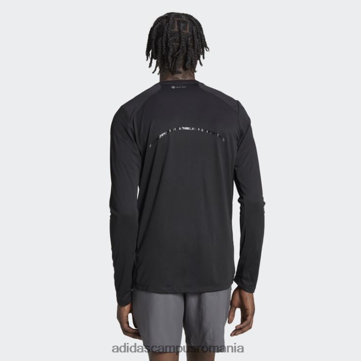 adidas campus romania tricou cu mânecă lungă de antrenament best of adi negru bărbați negru J266N25779