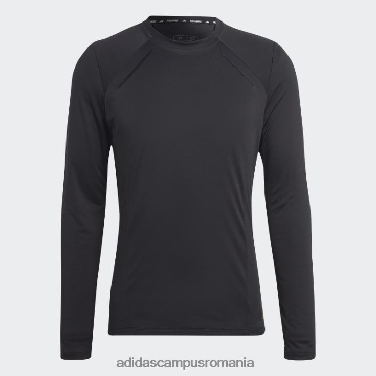 adidas campus romania tricou cu mânecă lungă de antrenament best of adi negru bărbați negru J266N25779