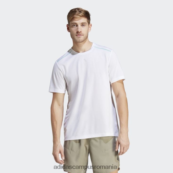 adidas campus romania tricou cu sigla baza antrenamentului alb bărbați alb/transparent J266N214510