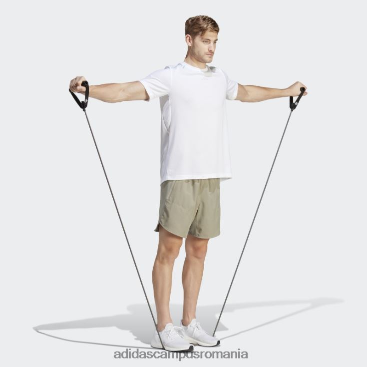 adidas campus romania tricou cu sigla baza antrenamentului alb bărbați alb/transparent J266N214510