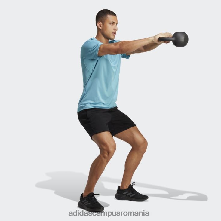 adidas campus romania tricou de antrenament blue train essentials adidas bărbați albastru/negru J266N213089