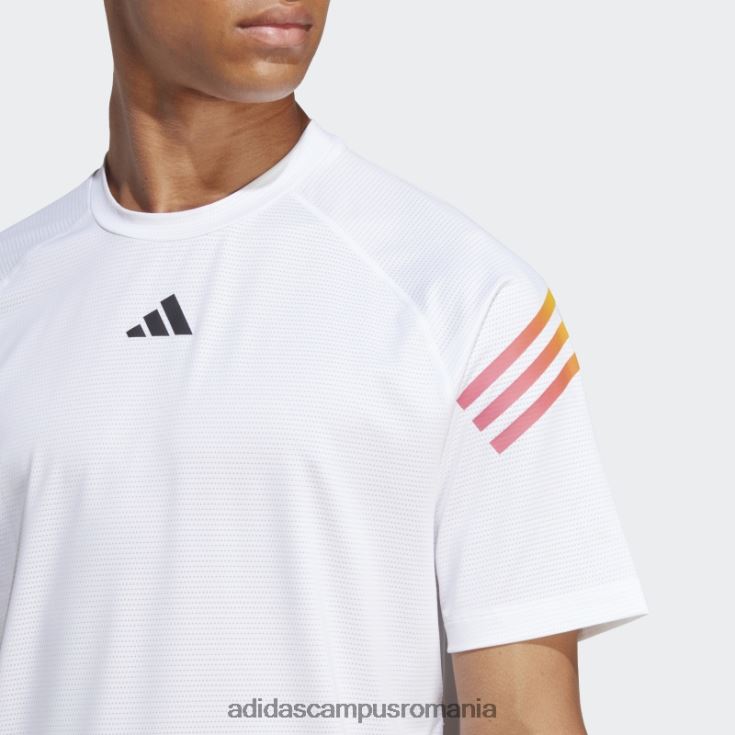 adidas campus romania tricou de antrenament cu 3 dungi cu icoane tren alb bărbați alb J266N213558