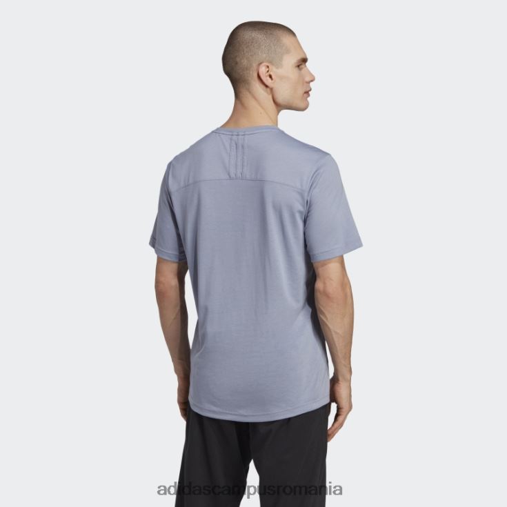 adidas campus romania tricou de antrenament cu bază de yoga violet argintiu bărbați violet argintiu/carbon J266N213684